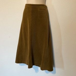 Gudrun Sjoden skirt corduroy with zip/pocket